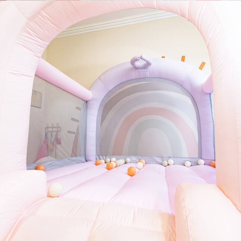 Bounceland Daydreamer Cotton Candy Bounce House