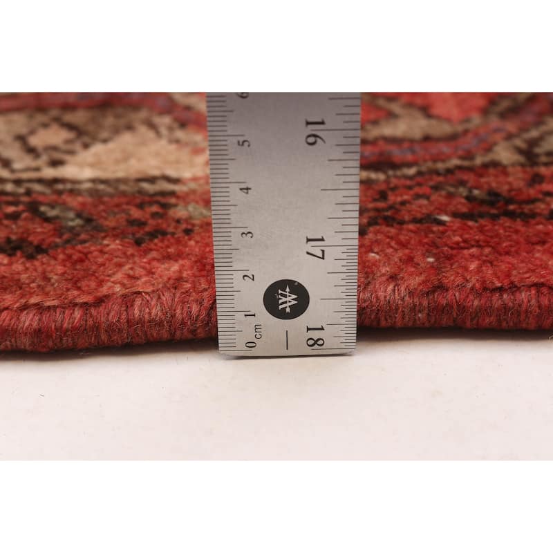 ECARPETGALLERY Hand-knotted Anadol Red Wool Rug - 3'7 x 9'9