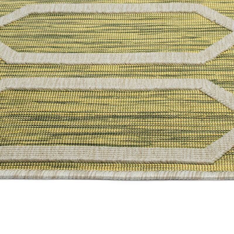Kaleen Cove Collection Indoor Outdoor Polypropylene Area Rug