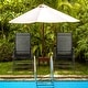 preview thumbnail 5 of 8, Costway 4PCS Patio Folding Dining Chair Recliner Adjustable Black