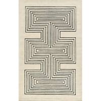 Momeni Simba Hand Tufted Wool Contemporary Area Rug - On Sale - Bed ...