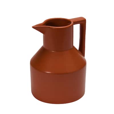 Decorative Stoneware Watering Pitcher/Vase with Handle