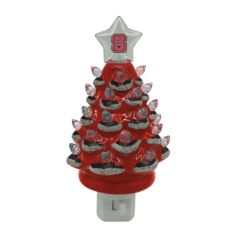 6.5" North Carolina State Xmas Tree Nite Lite