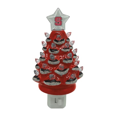 6.5" North Carolina State Xmas Tree Nite Lite