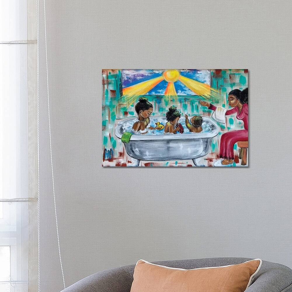 iCanvas "Lessons From Mommy" by Artist Ria Canvas Print