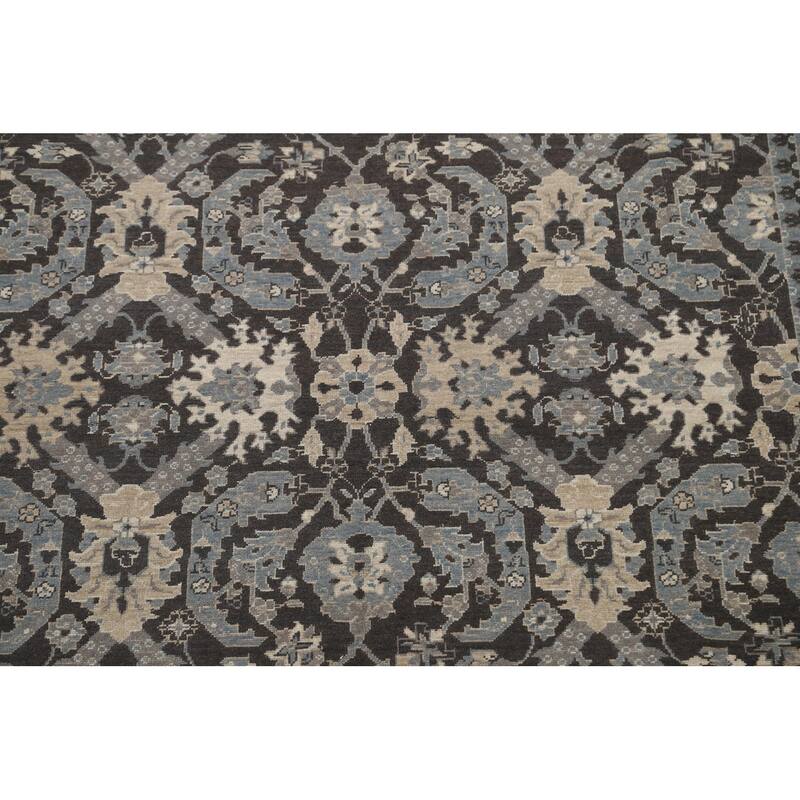 Traditional Geometric Ziegler Turkish Home Decor Area Rug Wool Carpet - 6'7" x 9'10"