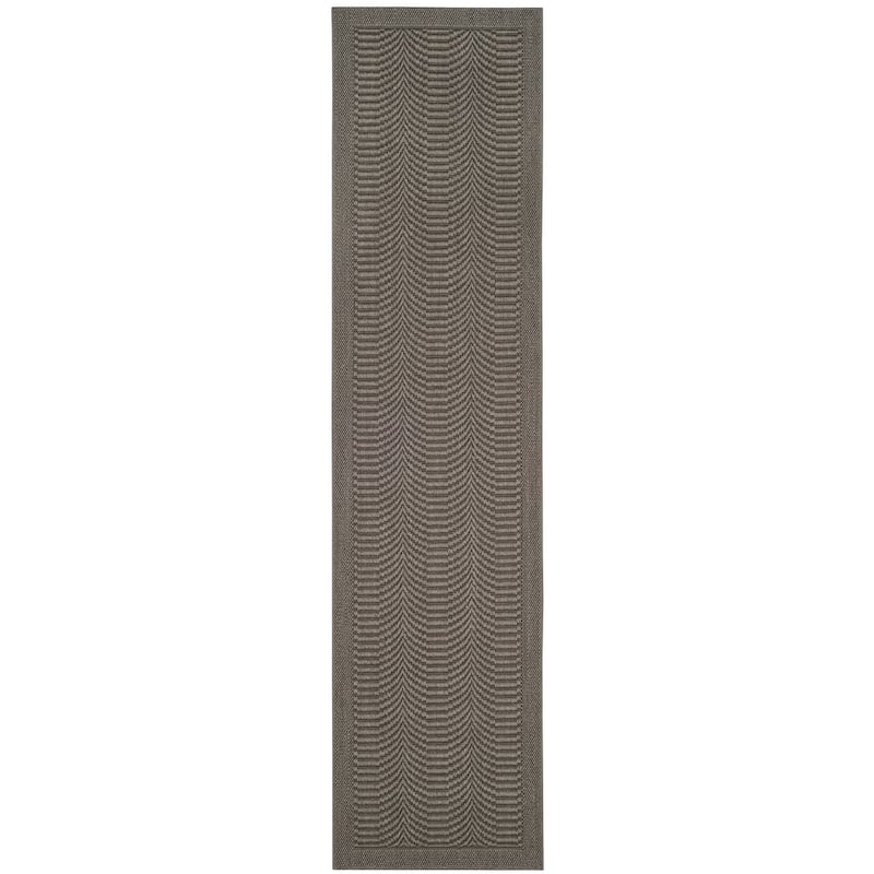 SAFAVIEH Palm Beach Maxine Sisal Area Rug - 2' x 8' Runner - Ash