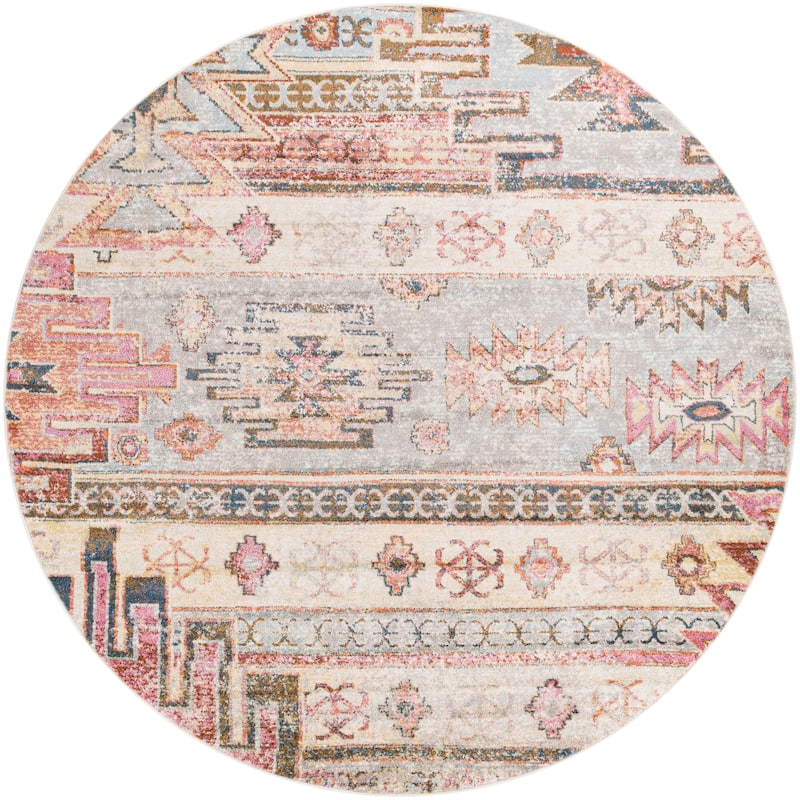 Livabliss Iver Southwestern Patchwork Area Rug