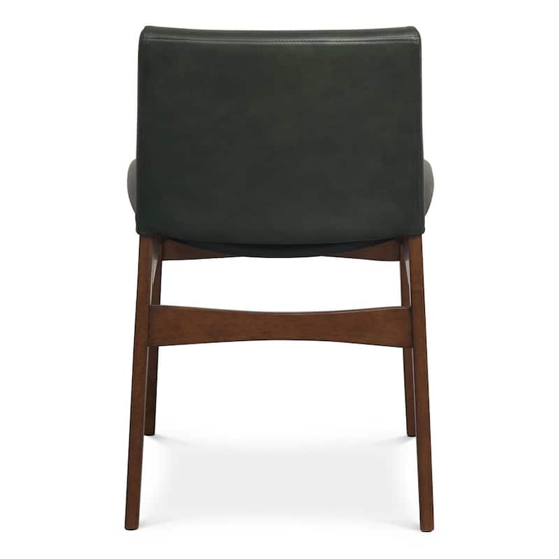 Oliva Full-Grain Italian Leather Dining Chair