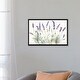 preview thumbnail 14 of 13, iCanvas "Floursack Lavender V on Linen" by Danhui Nai Framed