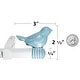 preview thumbnail 37 of 56, Cute Bird Finial Adjustable Decorative Designer Curtain Rod
