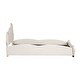 preview thumbnail 5 of 57, Velvet Upholstered Platform Bed with Bear Shaped Headboard and Pocket
