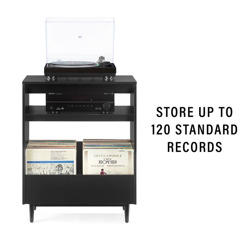 Crosley Liam Record Player Stand With Vinyl Storage
