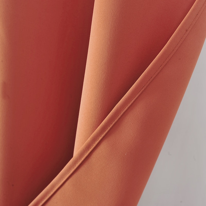 Riley 100 percent Blackout Window Curtain Panel 45, 63, 84, 95 or 105 inch