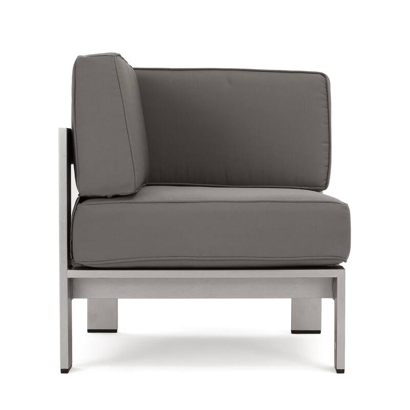 Cape Coral Outdoor Dining Set + Sectional Sofa Set + Club Chairs + Chaise Lounges + Coffee Table by Christopher Knight Home