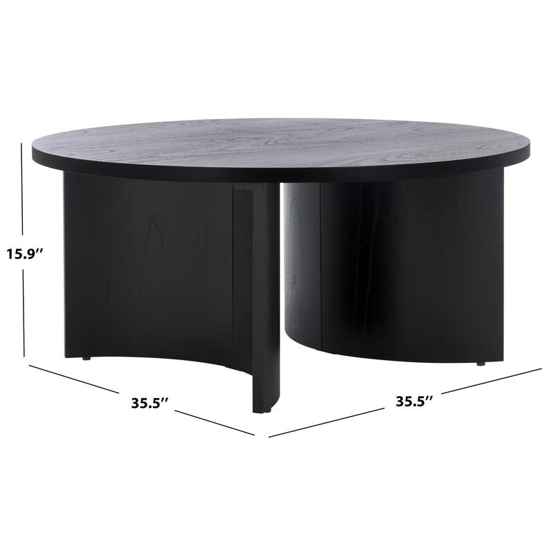 SAFAVIEH Couture Audriella Round Coffee Table - 36"W x 36"D x 16"H