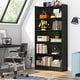 preview thumbnail 8 of 20, 6-Tier Open Bookcase, 72-inch Large Tall Bookshelf with Storage Shelve