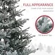 preview thumbnail 14 of 21, HOMCOM 6ft Nordic Pine Artificial Christmas Tree with 795 Snow Flocked Tips, Foldable Metal Stand, Easy Assembly