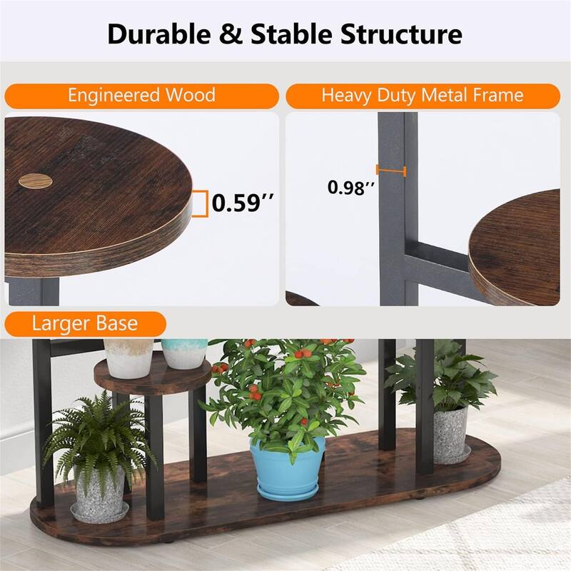 Tall Tiered Plant Stand Indoor Outdoor