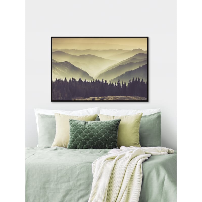 I'm Going Home Floater Framed Print on Canvas