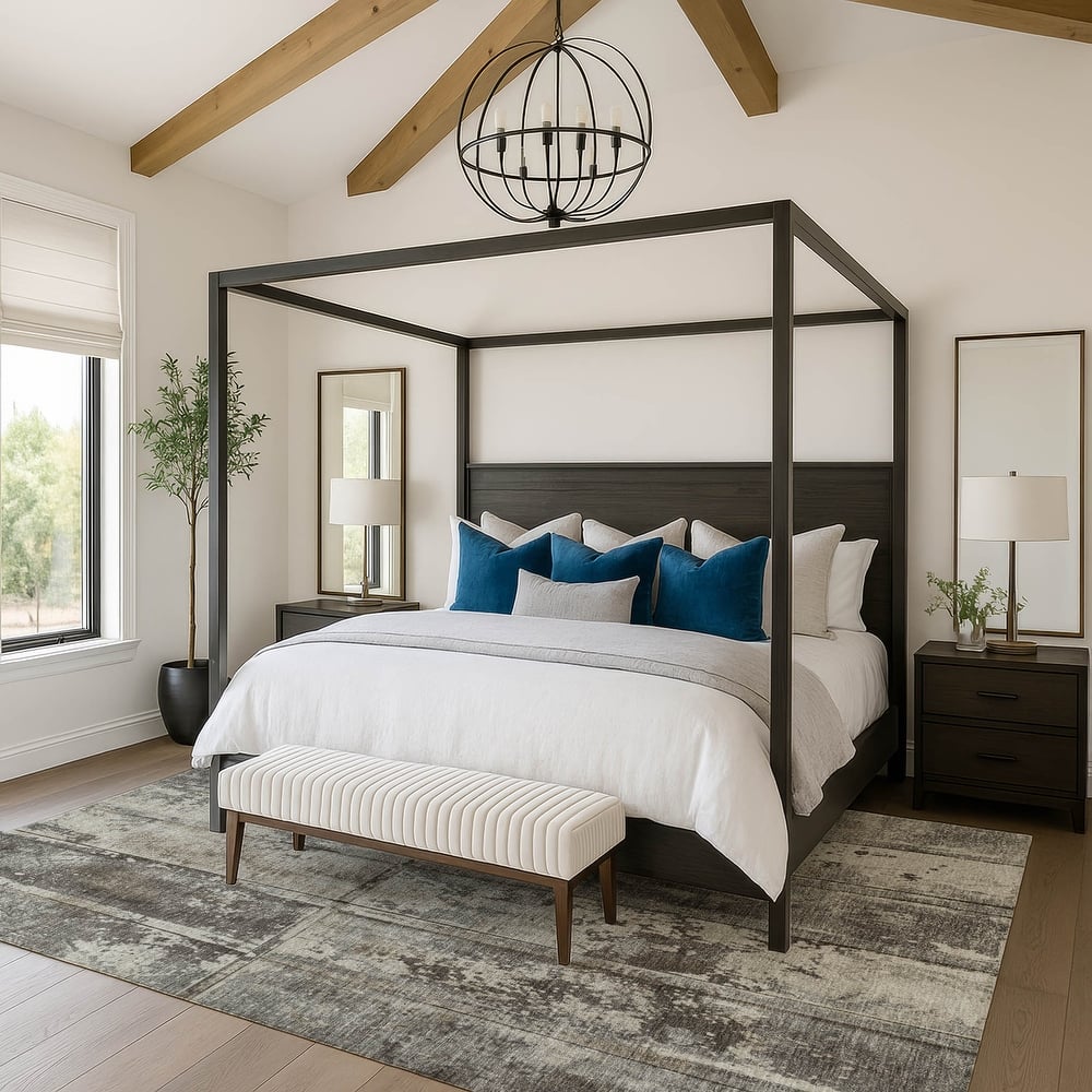 Premium Washable Super Soft Modern Panel Mayfield Rug