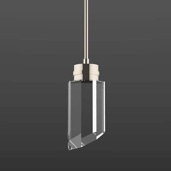 Crystal 8W LED pendant light fixture modern hanging lights Bed Bath & Beyond 34412293