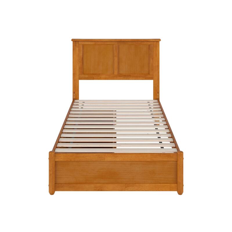Felicity Platform Bed with Panel Footboard and Storage Drawers