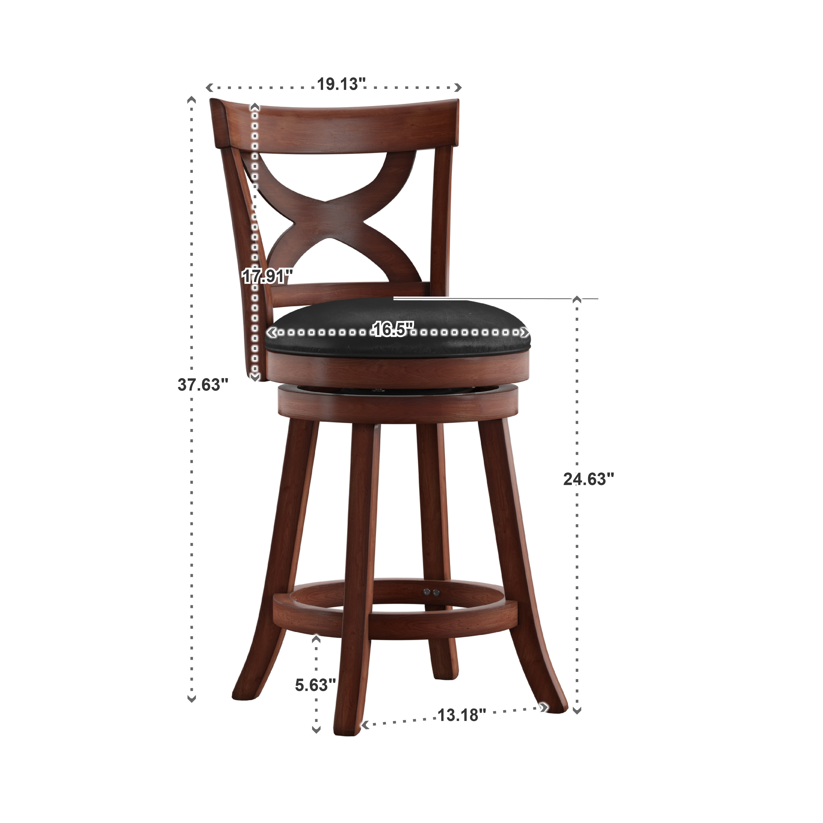 24 inch high back bar stools sale