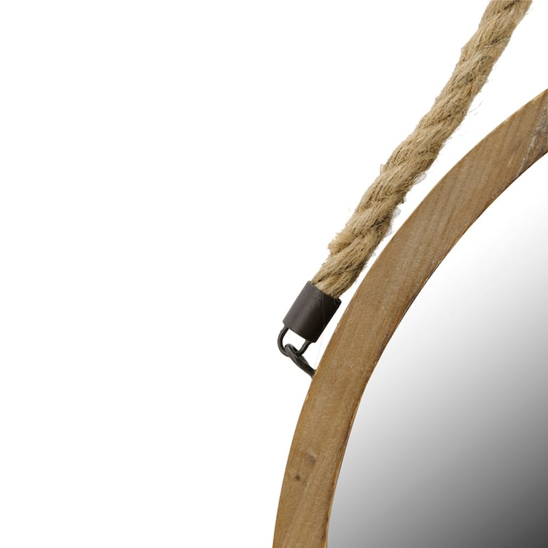 Round Metal Wall Mirror