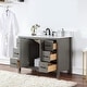 preview thumbnail 129 of 177, Altair Hadiya Bathroom Vanity with Composite Stone Countertop without Mirror