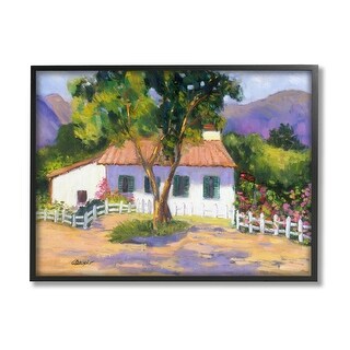 Stupell Cottage Nature Painting Framed Giclee Art Design by Alexi Fine ...