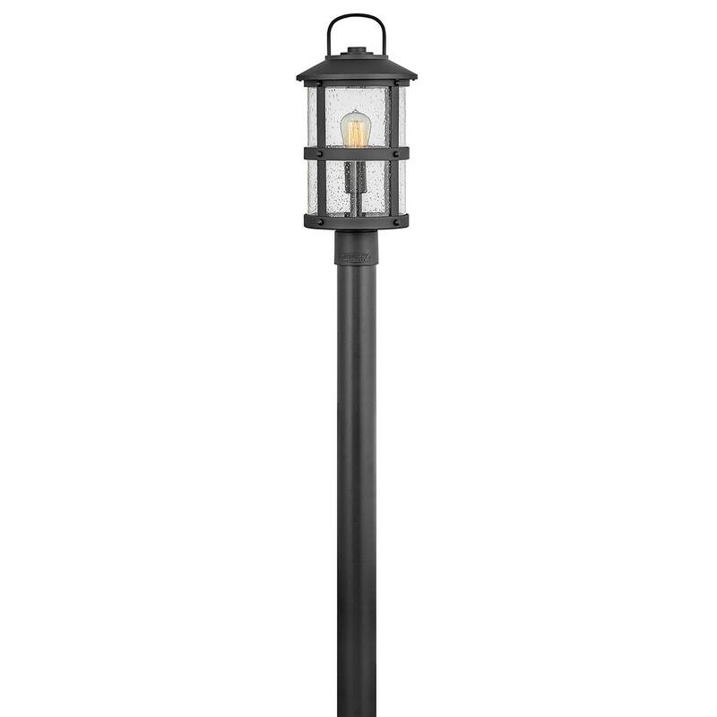 Hinkley Lighting Lakehouse 12v 3.5w 19" Tall Open Air 12v 3.5w Single - Black