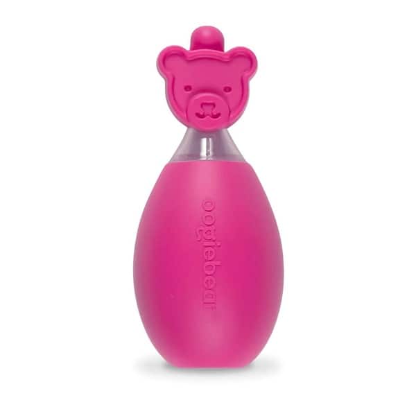 slide 1 of 1, ooiebear bulb nose nasal aspirator Raspberry