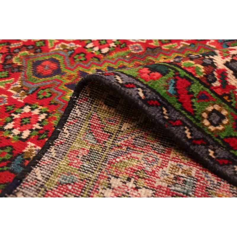 ECARPETGALLERY Hand-knotted Andelz Red Wool Rug - 3'3 x 4'9