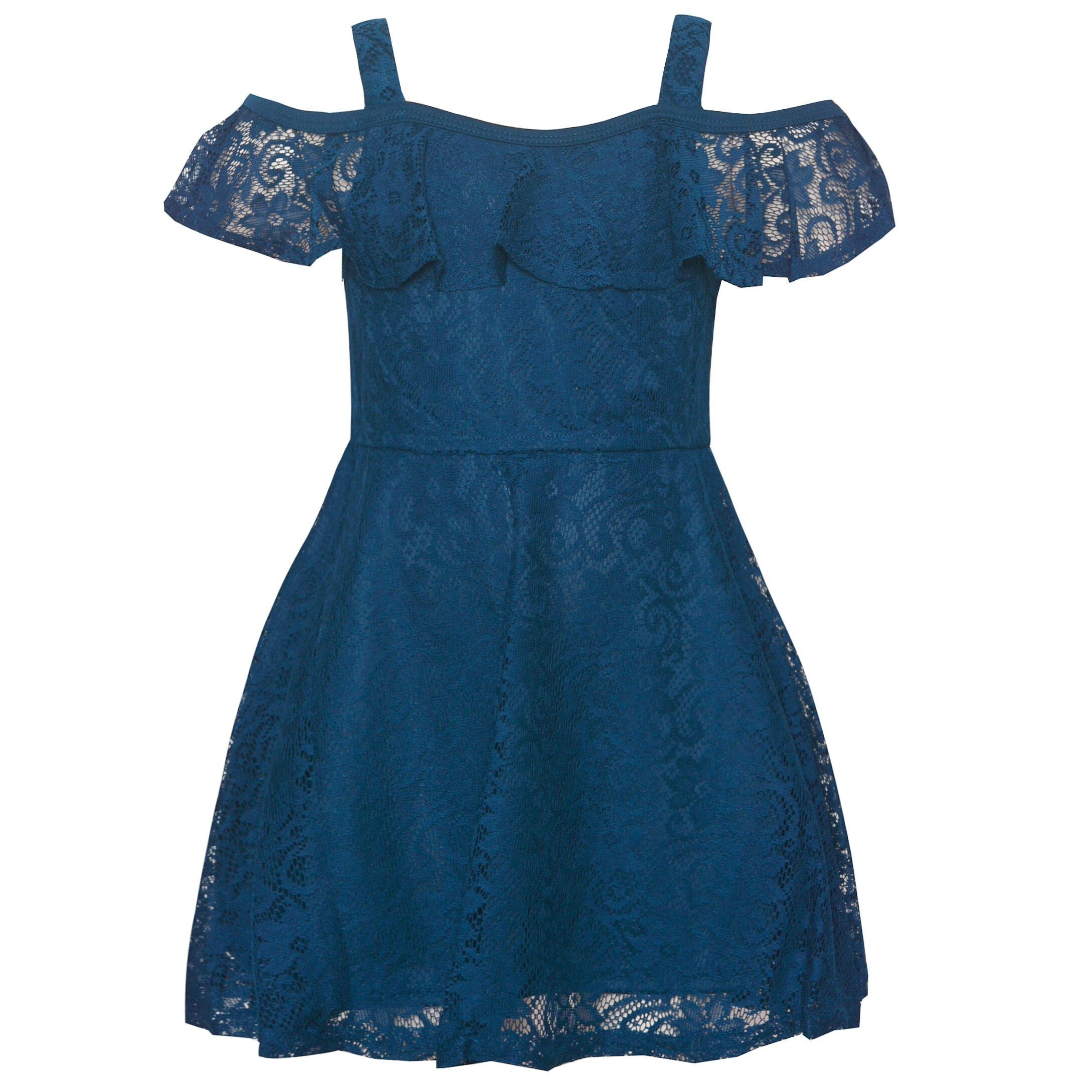 girls navy summer dress