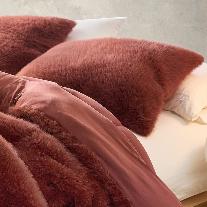 Messy Hair Day - Coma Inducer® Pillow Sham - Auburn - King Sham