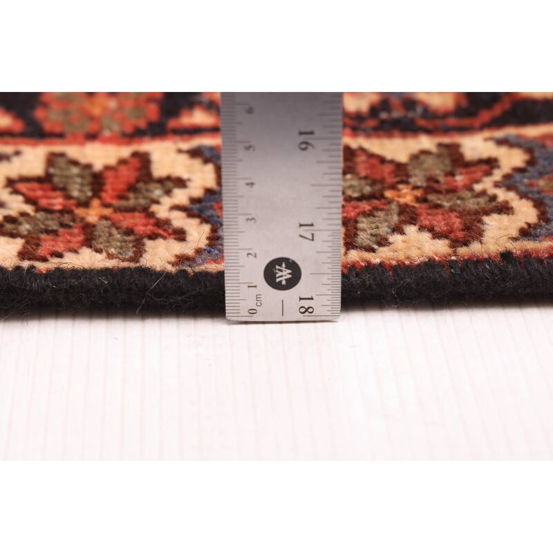 ECARPETGALLERY Hand-knotted Antalya Vintage Dark Copper Wool Rug - 4'5 x 6'7