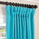 preview thumbnail 56 of 83, Exclusive Fabrics Extra Wide Room Darkening 84-inch Curtain (1 Panel)