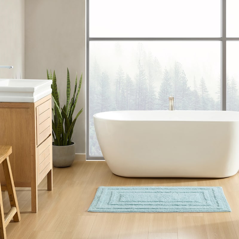 Eddie Bauer Logan Cotton Bath Runner Rug
