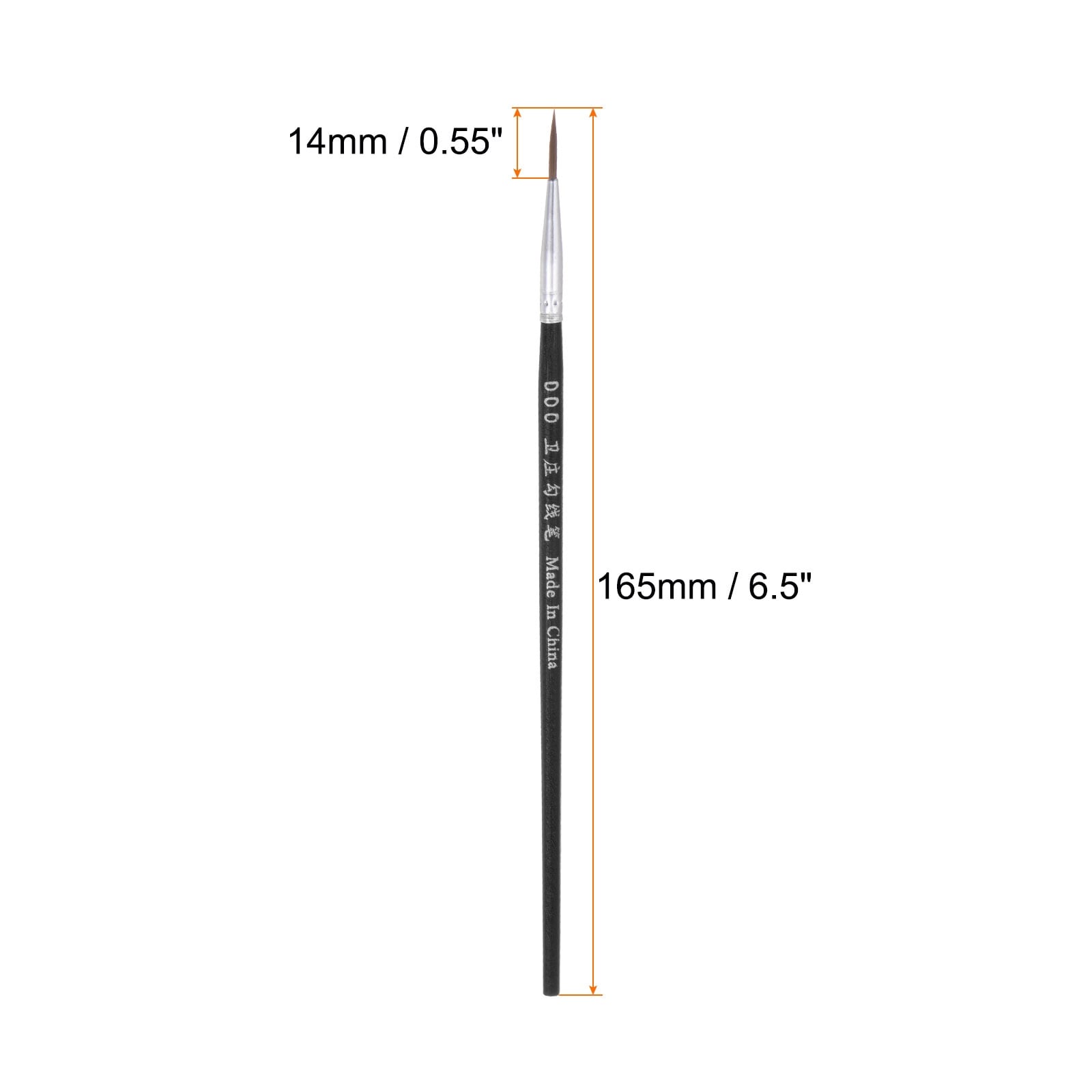 Detail Paint Brushes Nylon Hair Detailing Painting Brush for Watercolor Oil Acrylic Painting