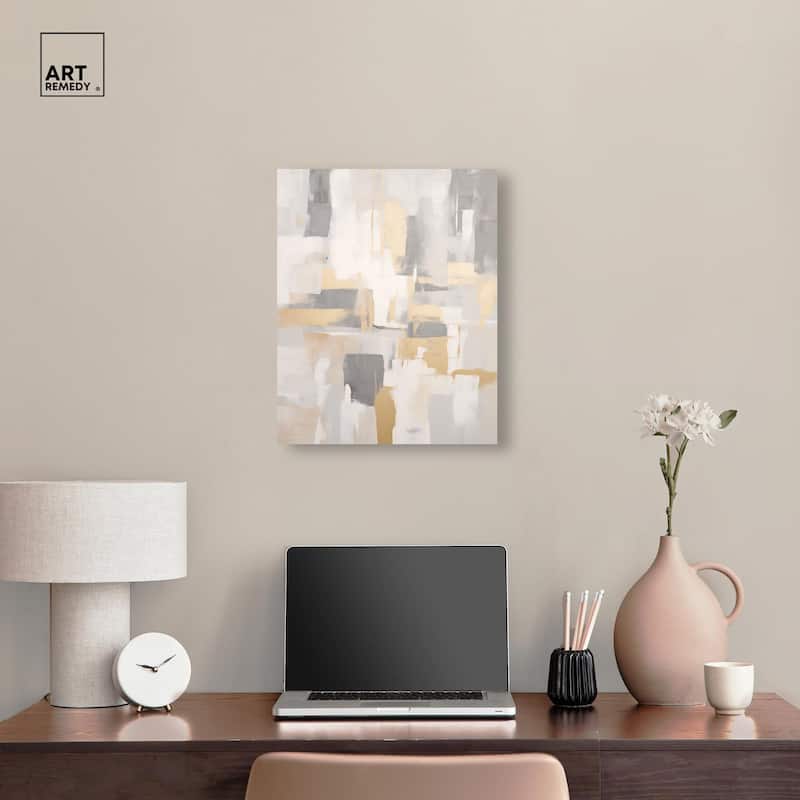 Soft Brilliance I Canvas by Art Remedy, Gallery Wrapped