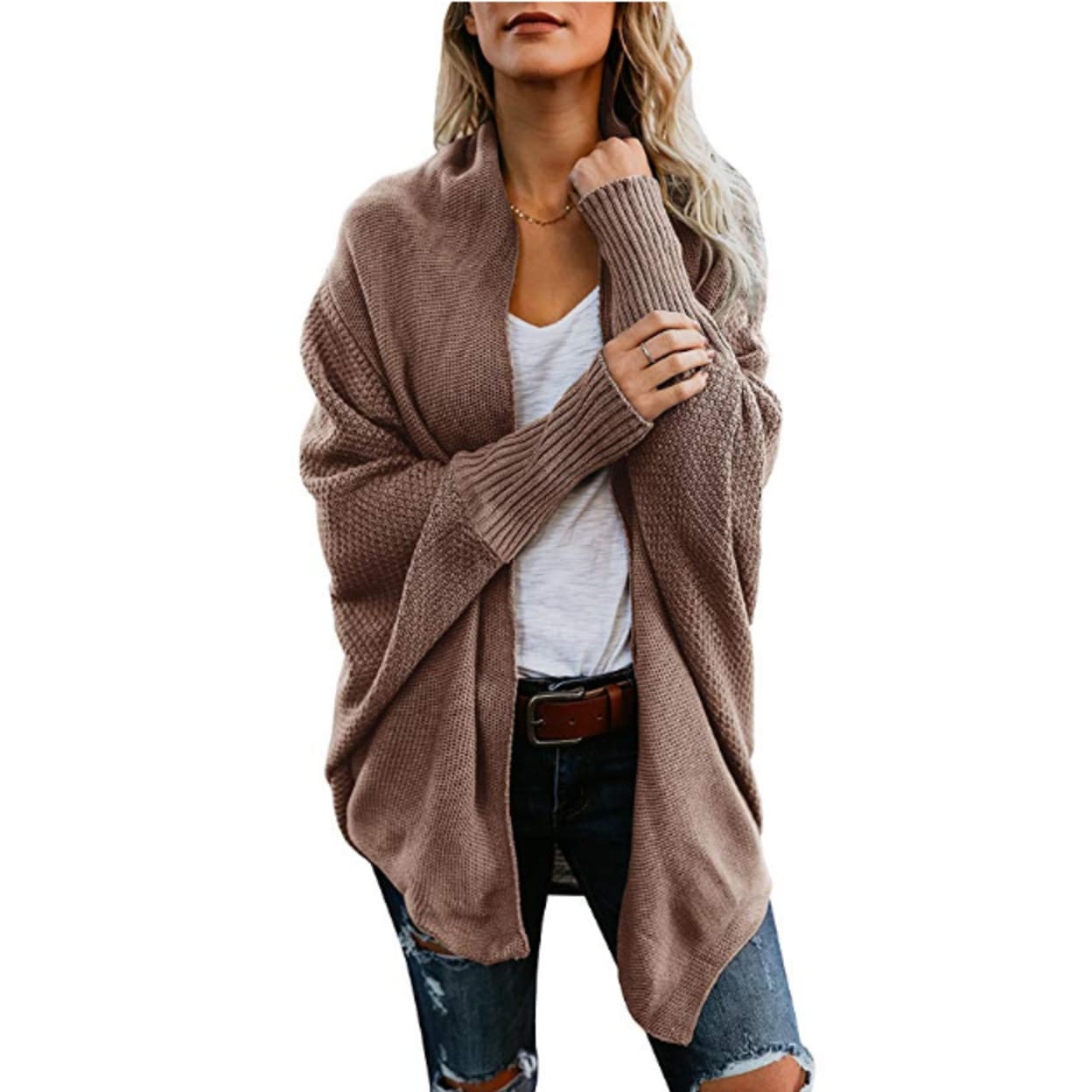 new look batwing cardigan