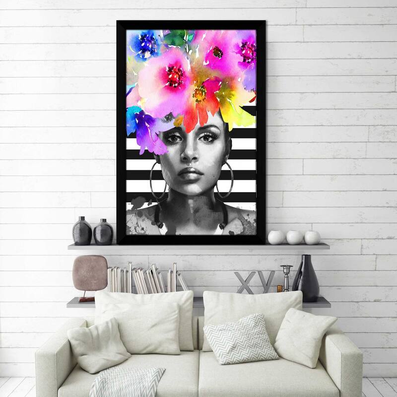 "Afrique Model 9" by Jodi Print on Acrylic