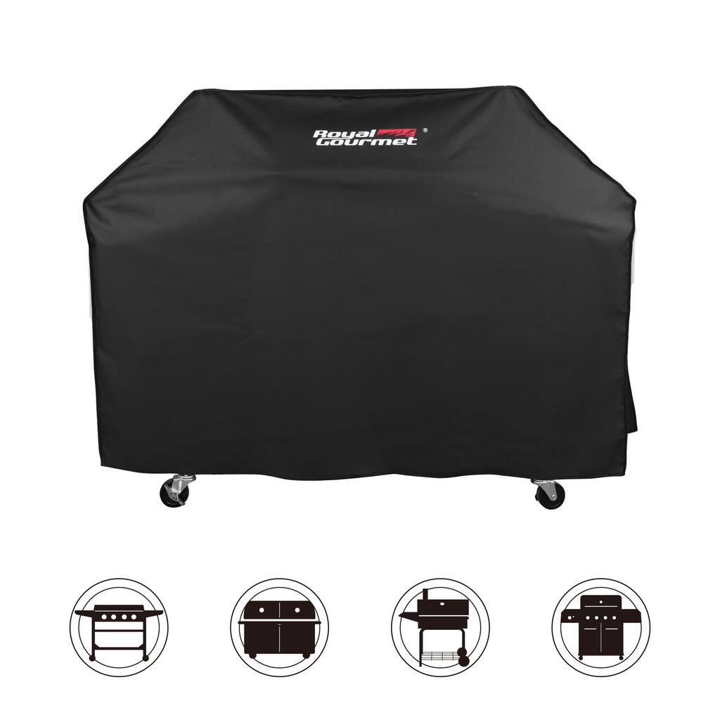64" Grill Cover Oxford Waterproof Heavy-Duty