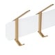 preview thumbnail 10 of 25, Kate and Laurel Rossmore Modern 5 Hook Shelf - 5 Hooks