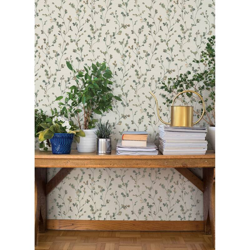 A-Street Prints Romy Forest Springtime Trail Wallpaper