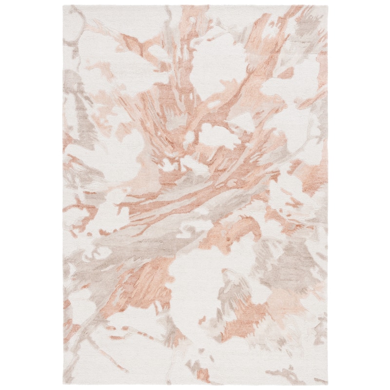 SAFAVIEH Handmade Fifth Avenue Teodorina Mid-Century Modern Wool Rug