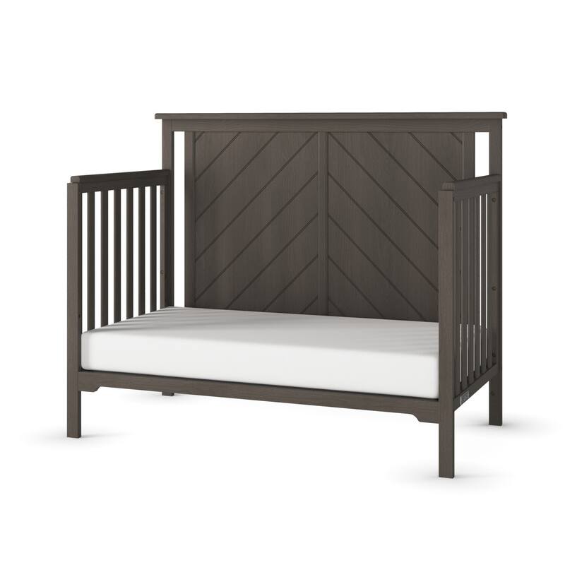 Forever Eclectic Hampton Flat Top 4-in-1 Convertible Baby Crib