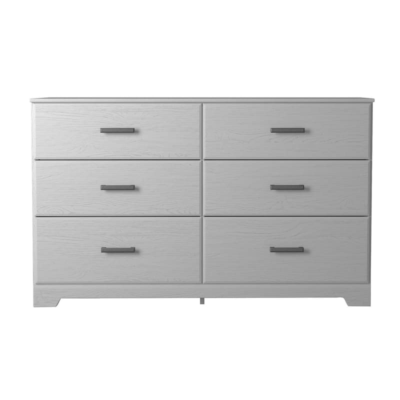 Signature Design by Ashley Stelsie White Dresser - White - 6-drawer