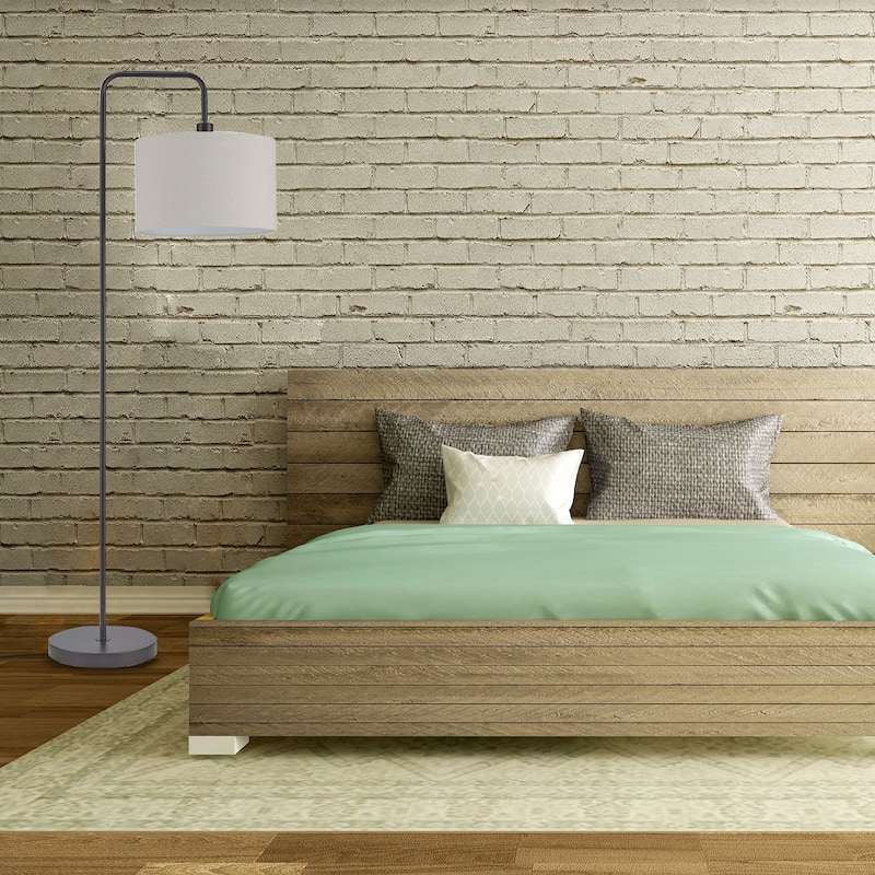 Barden 58" Floor Lamp with Linen Shade